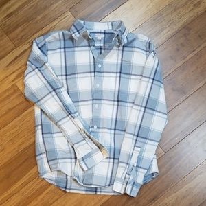 Blue and White Merona casual button-down